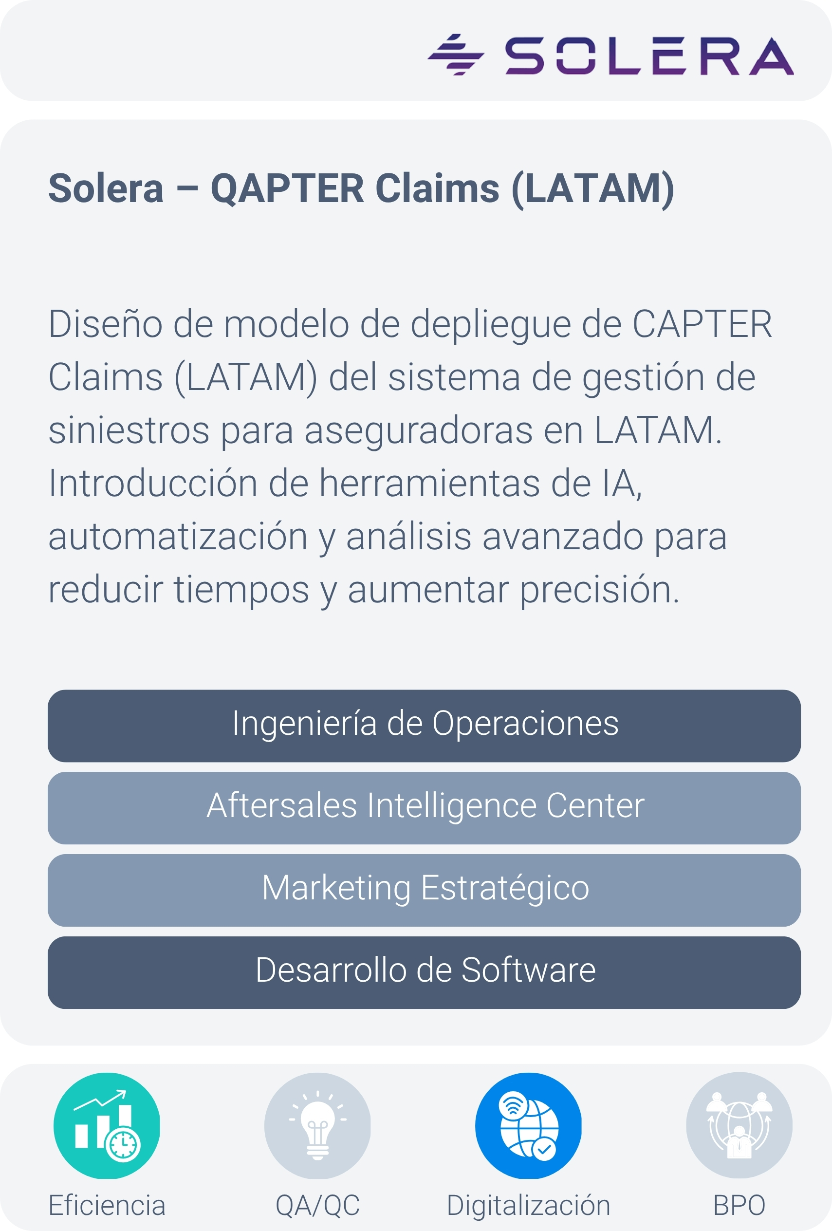Solera – QAPTER Claims (LATAM) (2)